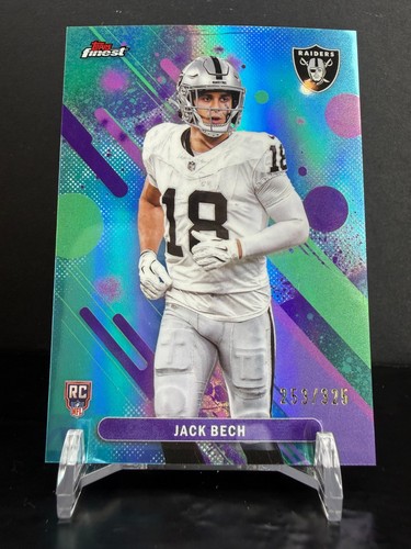 CZ2-972 - 2025 Topps Finest - Jack Bech #29 - Sky Blue Refractor - /325 - RC