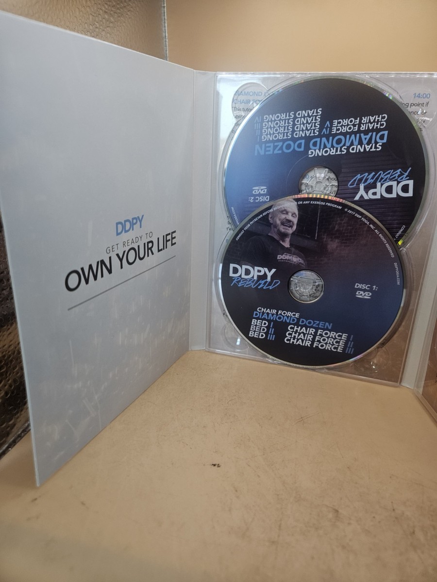 DDPY DDP Yoga Rebuild 3 Disc DVD Set 18 Workouts | eBay