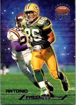 1998 Topps Stars #65 Antonio Freeman Silver Star /3999 SP Green Bay Packers