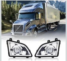 Front Bumper Driving Fog Light Lamps Compatible With Volvo Vnl Trucks 2018...