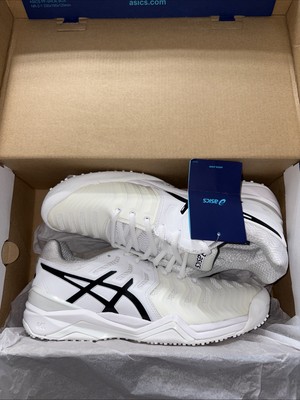 Asics Gel Solution 7 Grass Tennis Shoes White Womens Sz 9 Wimbledon