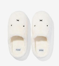 Miffy Room Slippers 24.5-25.5cm Bunny Indoor Shoes Soft Plush Comfort New Japan