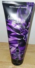 NEW Bath  Body Works Black Amethyst Ultimate Hydration Body Cream 8 oz