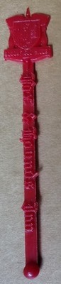 Vintage Bloomfield Hills FOX & HOUNDS INN red Swizzle stir Stick