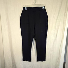 BlackMilk Push It Ponte Cuffed Pants Women S Black Made in Australia Pockets