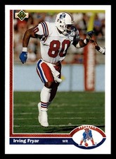 Irving Fryar 1991 Upper Deck #270 New England Patriots FOOTBALL *081
