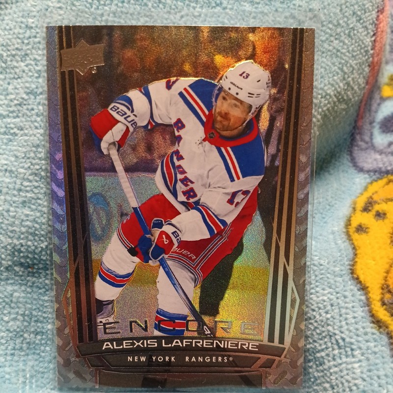 2025-26 Upper Deck Series 2 Encore Alexis Lafreniere #E-165 New York Rangers