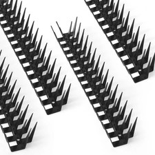 Bird Spikes, 10 Pack Bird Deterrent Spikes for Outside, Pigeon Squirrel Raccoon