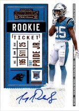 2020 Panini Contenders #195 Troy Pride Jr. RC Auto - FB
