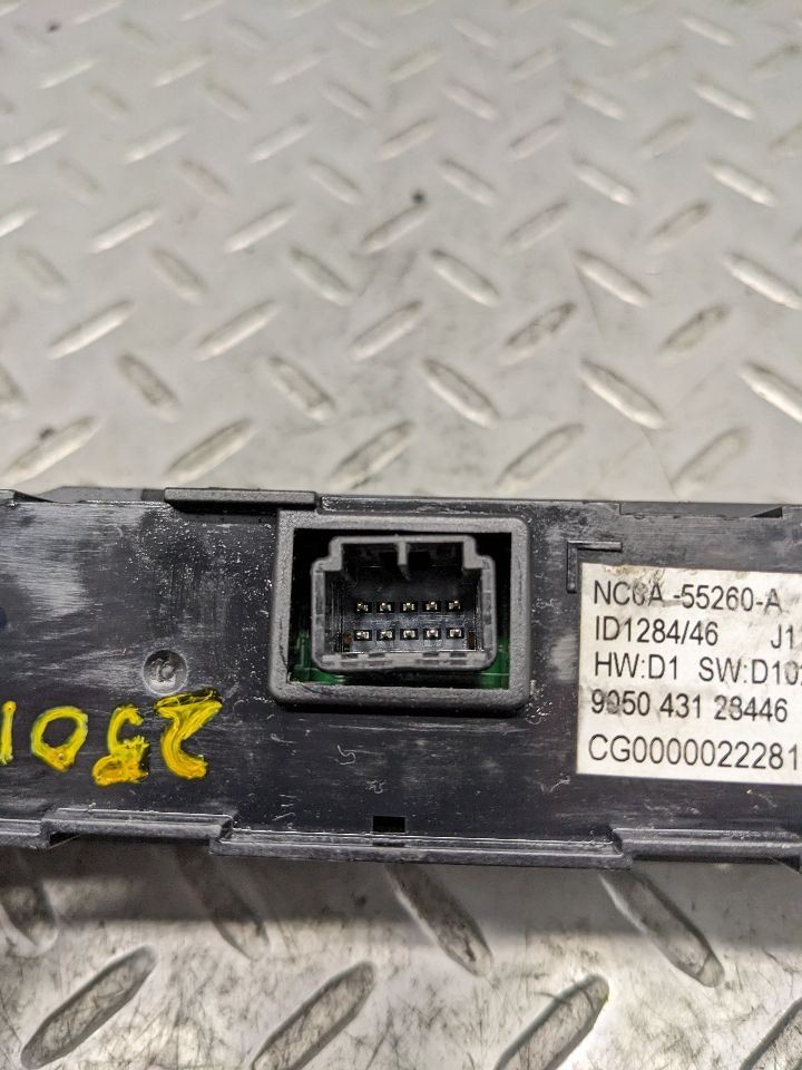 2017-2020 Mazda Mx-5 Miata Convertible Top & Heated Seats Switches