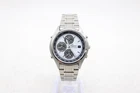 F Vintage Gents Quartz Seiko Chronography Alarm 7732-7C60 Wristwatch Working