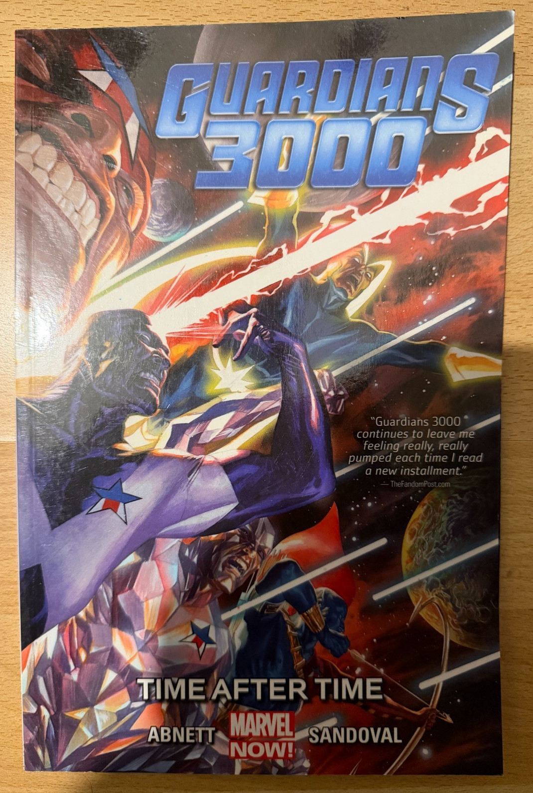 Guardians 3000 Time after Time Paperback TPB Graphic Novel Marvel Comics Abnett