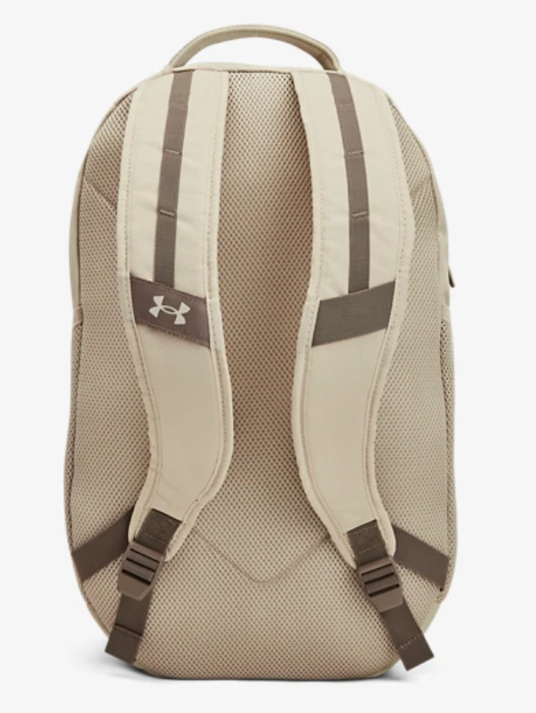 Mochila Under Armour Hustle 6.0 - Base caqui  Foto 4 de 4