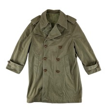 Vintage Trenchcoat Mantel Grün US Army Style...