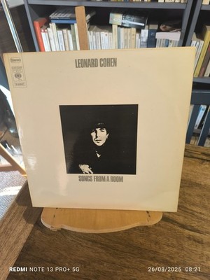 LEONARD COHEN ''SONGS FROM A ROOM'' - LP ORIGINAL (1969) PAYS BAS - REF: S63587-