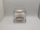 Steve Sax Autograph Baseball 82 NL ROY Tristar COA w/ Display Case (Dodgers)