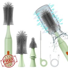FXXQHT Electric Bottle Brush Green