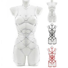 Comfy New Womens Jumpsuit Womens Bodysuits Adjustable Cage Bra Body Daily