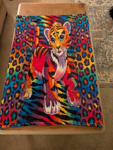 Lisa Frank Fleece Blanket 28x39