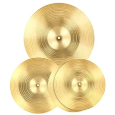 Cymbal Pack 3 Pieces Cymbals Drum Set 14 16 20 Inches Cymbals for Drum