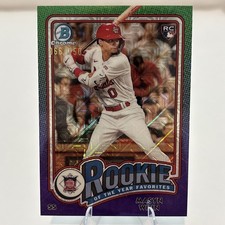 2024 Bowman Chrome MASYN WINN Mega Purple Mojo Refractor RC /250 ROY-3 Cardinals