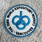 Vintage 1986 World Exposition Vancouver Canada Embroidered Patch - Expo 86 — photo 1