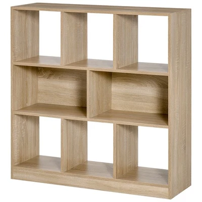 HOMCOM Bücherregal 3-stöckige Bücherregal Büroregal Home-Office Refurbished - Bild 1 von 3