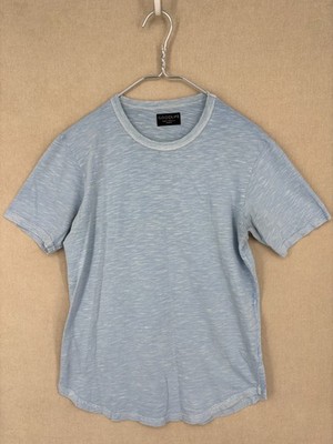 Goodlife T Shirt Mens M Blue Short Sleeve Curved Hem Cotton Crewneck Knit