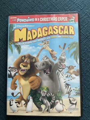Dreamworks Madagascar DVD With Bonus  The Penguins In A Christmas Caper 