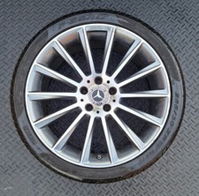 MERCEDES CLS AMG C218 19" TURBINE ALLOY WHEEL RIM REAR OEM GENUINE NO REPAIRS