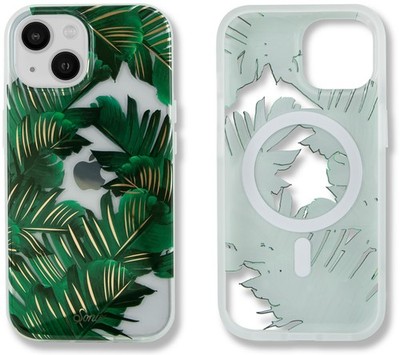 Sonix Palm Leaf iPhone Case MagSafe Compatible 10ft Drop Protection TPU