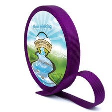 Country Brook Design  3/4 Inch Purple Heavy Duty Nylon Webbing, 20 Yards