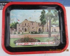 Vintage Metal Jax Beer Tray Sign W/ Alamo Graphic TX New Orleans LA hard to find