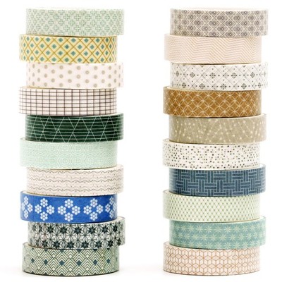 YUBX Simple Width: 3/8 inches (10 mm), Length: 6 ft (2 m), 1 Misty Blue 