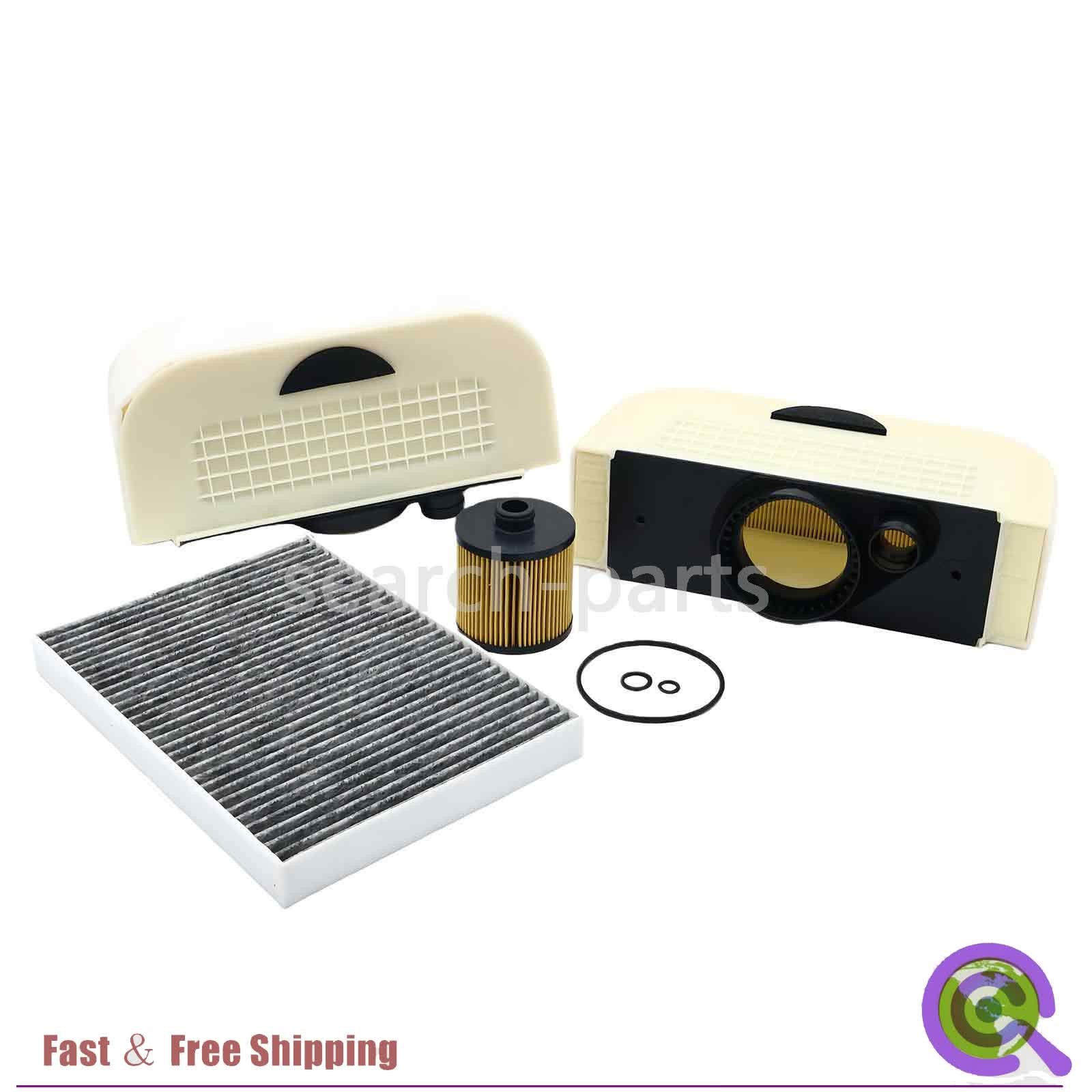 Oil Filter+AC Filter+Air Filter Set For Bentley Bentayga W12 2017-2023