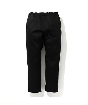A BATHING APE ONE POINT LOOSE FIT CHINO PANTS BLACK SIZE M