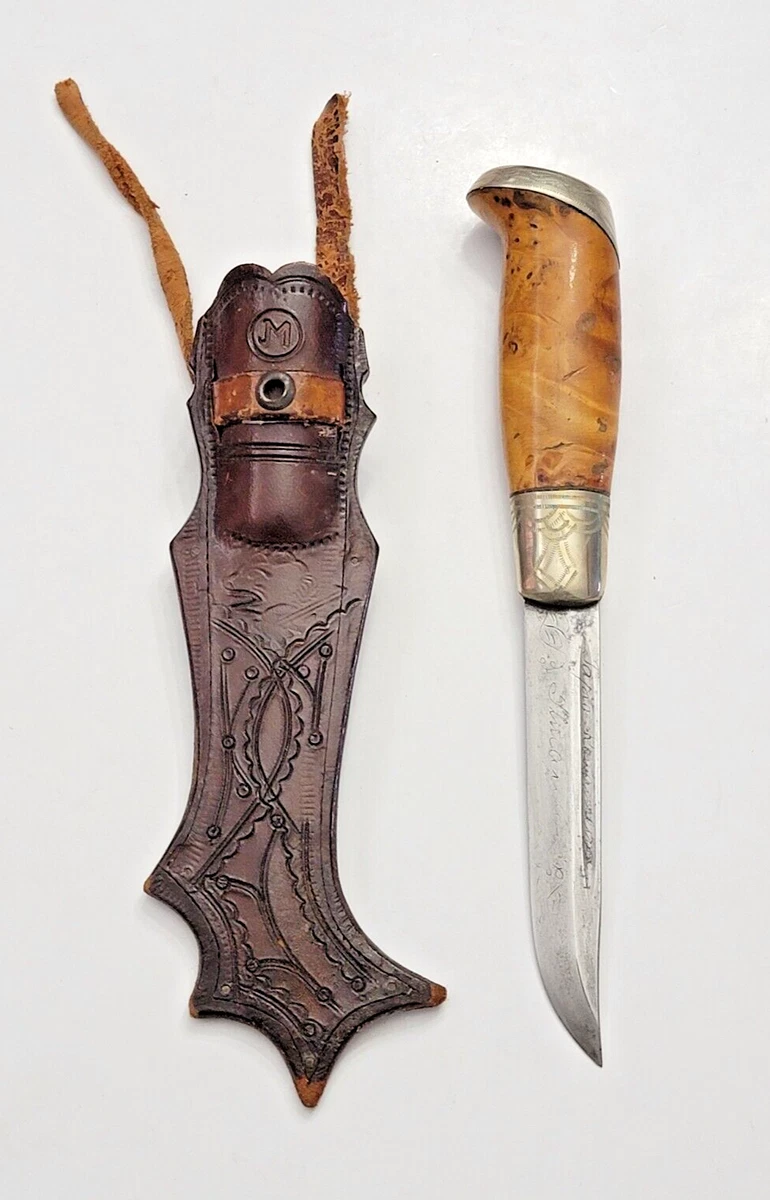 ＰＵＵＫＫＯ　ＫＮＩＦＥ（ビンテージ） Original Puukko Collectible Vintage Factory Manufactured Fixed
