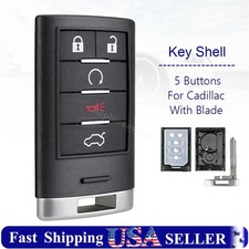 Replacement For 2008 2009 2010 2011 2012 2013 Cadillac Cts Key Fob Remote Shell