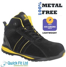 MENS LIGHTWEIGHT SAFETY COMPOSITE TOE CAP WORK TRAINERS LADIES BOOTS UK SIZE