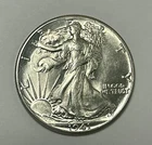 1941 Silver Walking Liberty Half Dollar Choice Uncirculated  #083