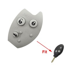 3 Buttons Remote Alarm New Rubber Button Key Pad For Citroen Xsara Picasso C5