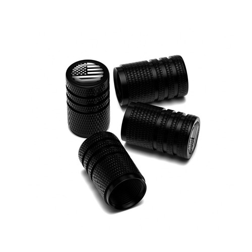 4x American Flag Car Wheel Tyre Valve Stem Air Dust Cover Screw Cap Accessories - Picture 3 of 16