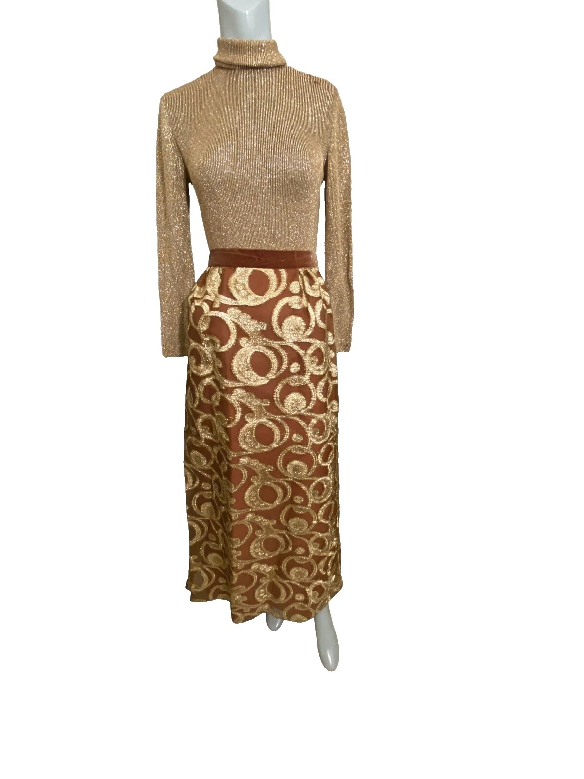 Cóctel Vestidos VINTAGE 1970s para Mujer