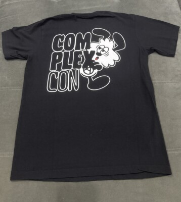 COMPLEXCON X VERDY x Verdy Vick Black Short Sleeve T-Shirt Size S BRAND NEW !!!
