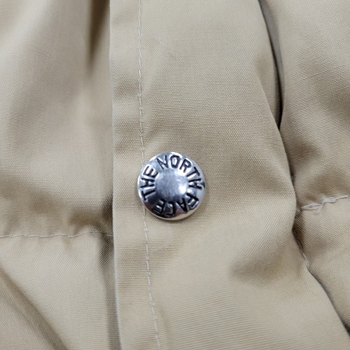 Chaqueta Abrigo Vintage The North Face Etiqueta Marrón Mediana Plumón Abombado Caqui Hecha en EE. UU. - Imagen 6 de 14