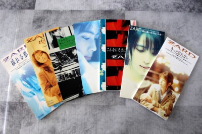 SET x7 ZARD(J-Pop)Japan 8cm CD Yureru Omoi  Kitto Wasurenai Kimiga inai Kokoro