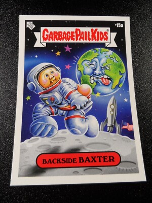 Backside Baxter Moon Day Bizarre Holidays 2020 Garbage Pail Kids Card