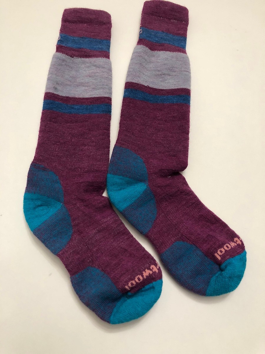 Calzini Invernali SMARTWOOL Wintersport Stripe Bambino - Lana Merino, Imbottiti, Caldi - Foto 6