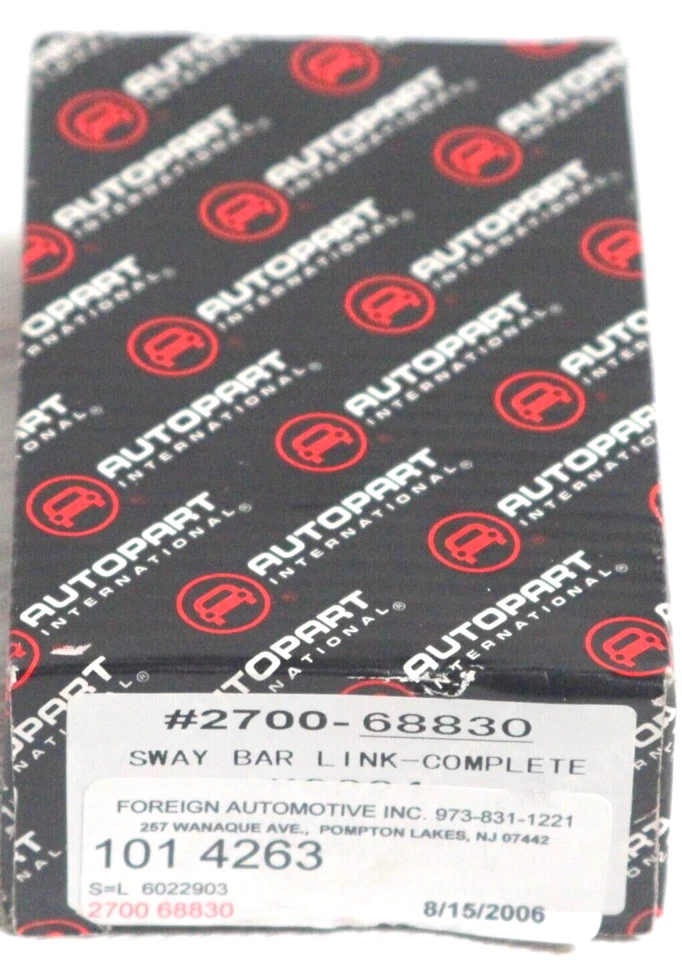 API 2700-68830 стабилизатора подвески ссылка для 1976-1997 Mazda Nissan Toyota Бесплатная доставка новый - Изображение 2 из 2