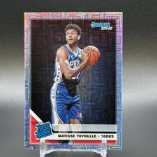 2019-20 Panini Donruss Infinite Rated Rookie Matisse Thybulle RC Card #219